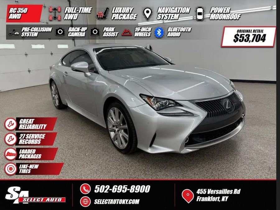 2015 Lexus RC 350