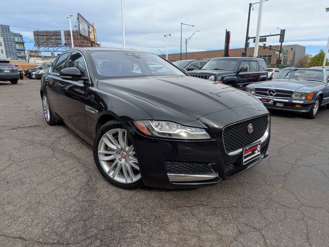 Black 2016 Jaguar XF 35t Prestige AWD Sedan All-Wheel Drive 8-Speed Automatic