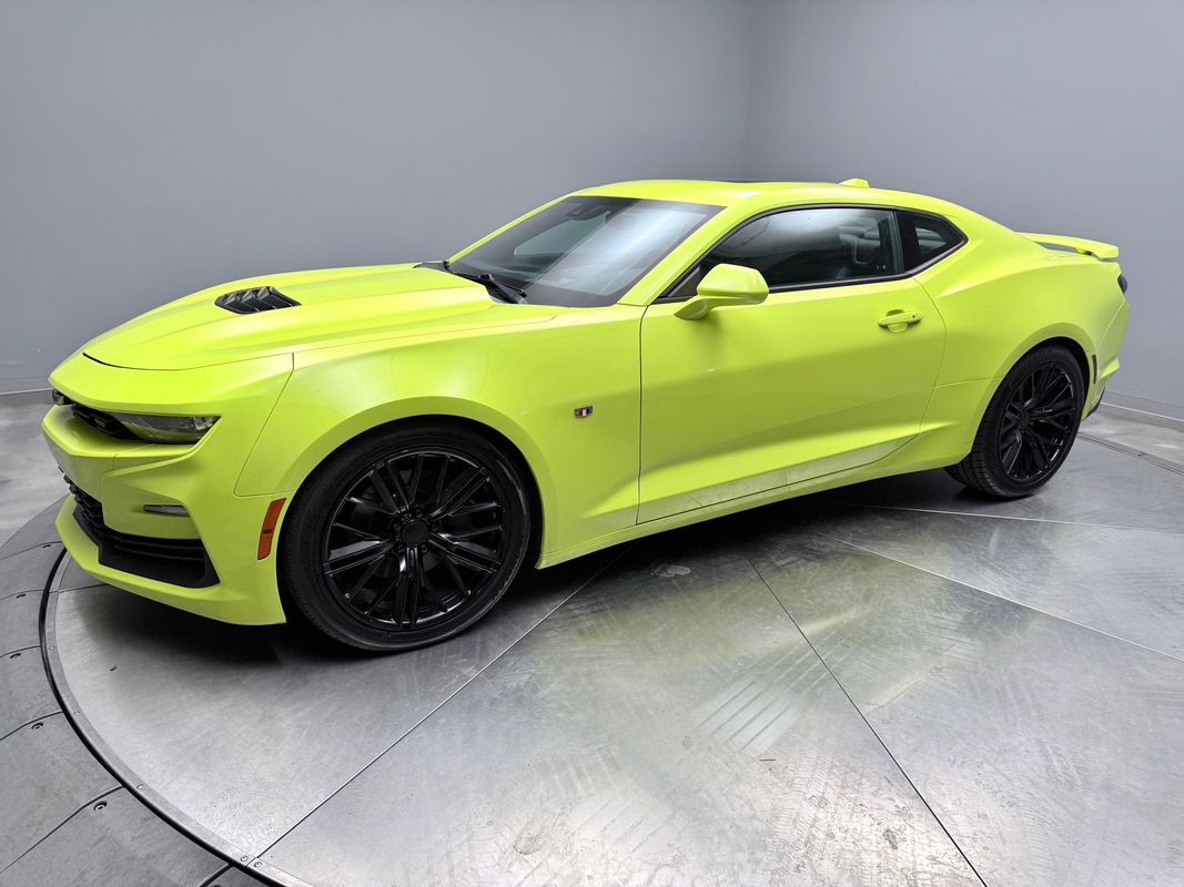 Green 2020 Chevrolet Camaro Coupe Rear-Wheel Drive Automatic