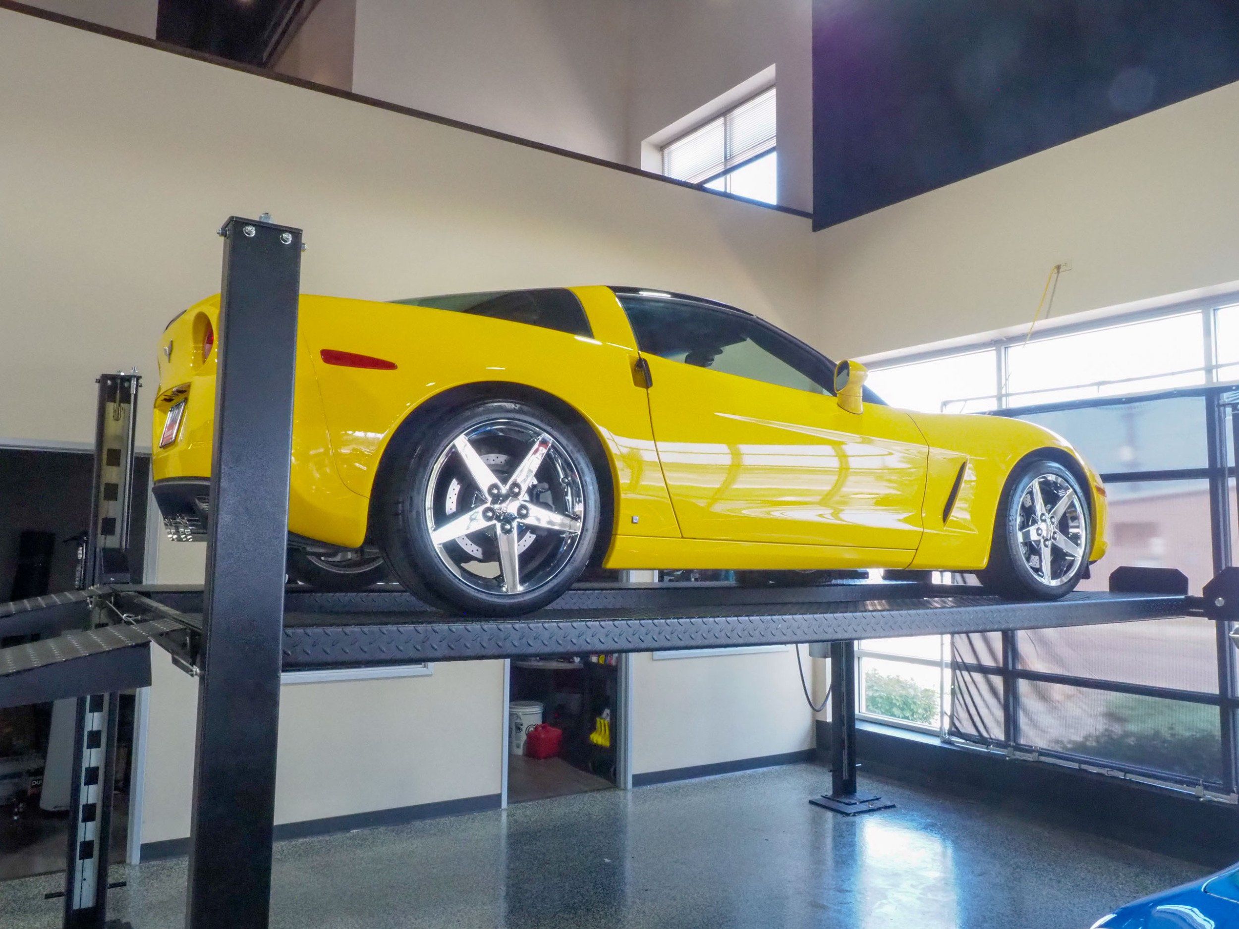 2008 Chevrolet Corvette Yellow 