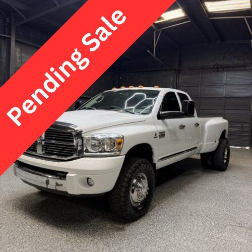 White 2007 Dodge RAM 3500 Pickup Truck 6-Speed Manual