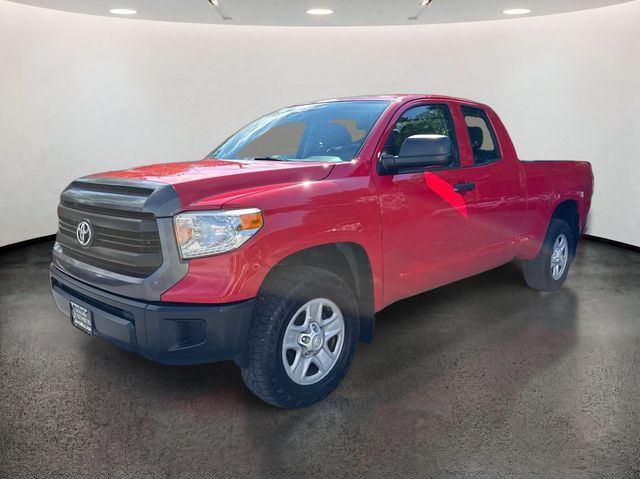 Red 2014 Toyota Tundra Pickup Truck Four-Wheel Drive 6-Speed Automatic