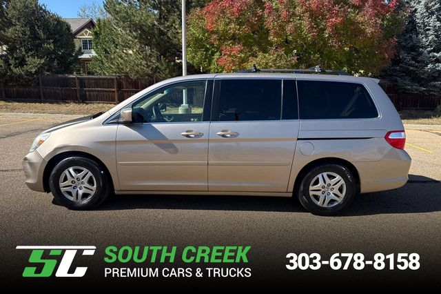 Brown (Beige) 2007 Honda Odyssey Minivan Front-Wheel Drive 5-Speed Automatic