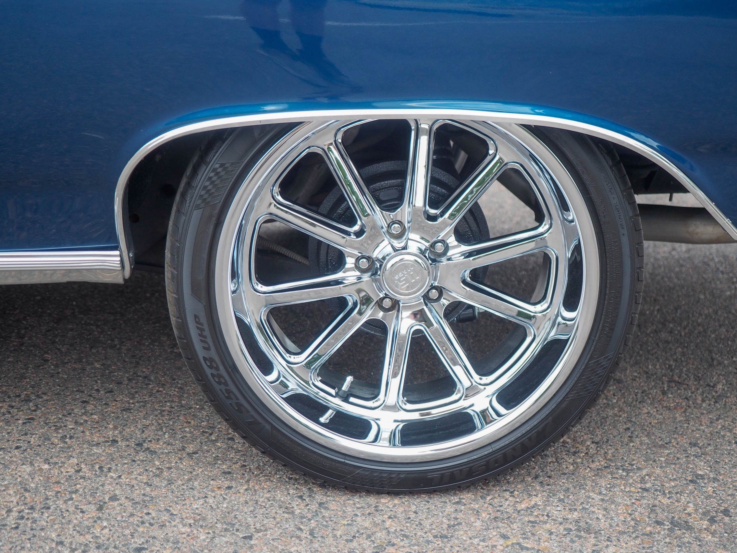1965 Chevrolet El Camino Blue 