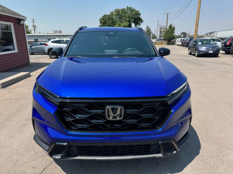 2023 Honda CR-V Hybrid Sport - Blue exterior view 8