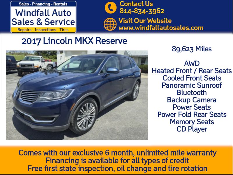 2017 Lincoln MKX Reserve AWD's photo
