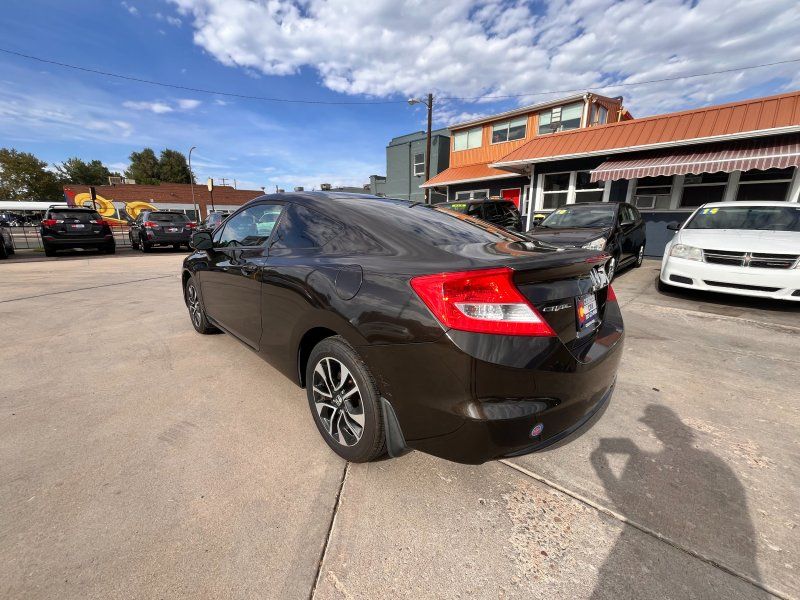 2013 Honda Civic EX-L - Black exterior view 3