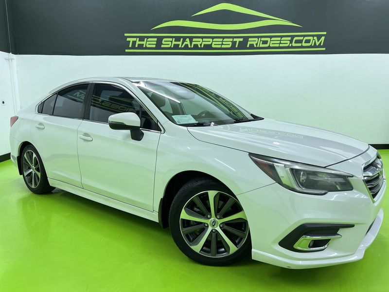 White 2019 Subaru Legacy Sedan All-Wheel Drive 6-Speed CVT