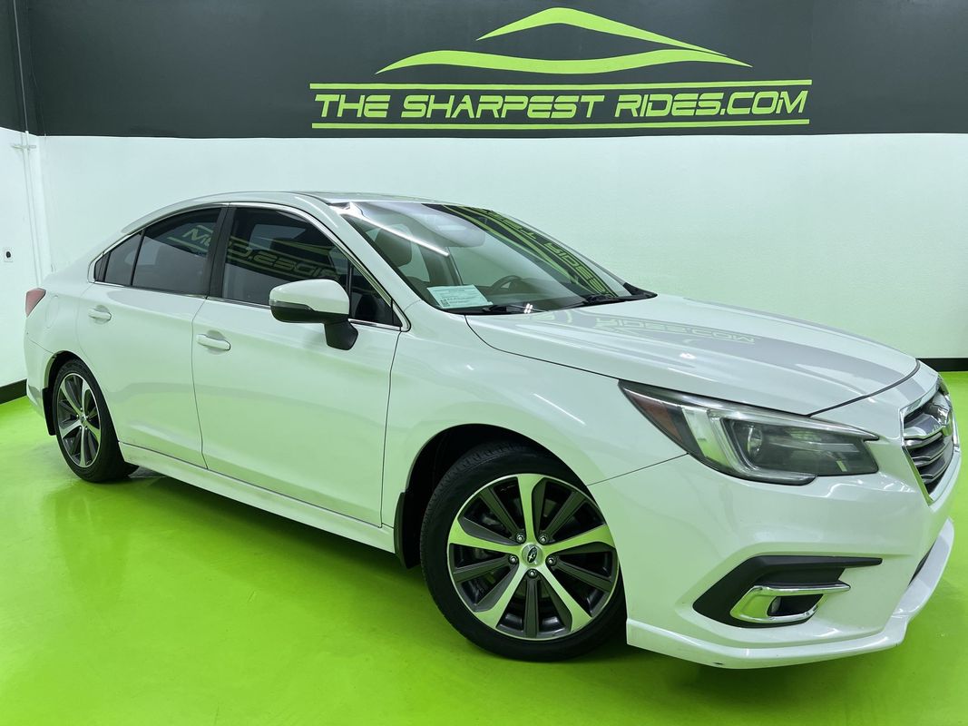White 2019 Subaru Legacy Sedan All-Wheel Drive 6-Speed CVT