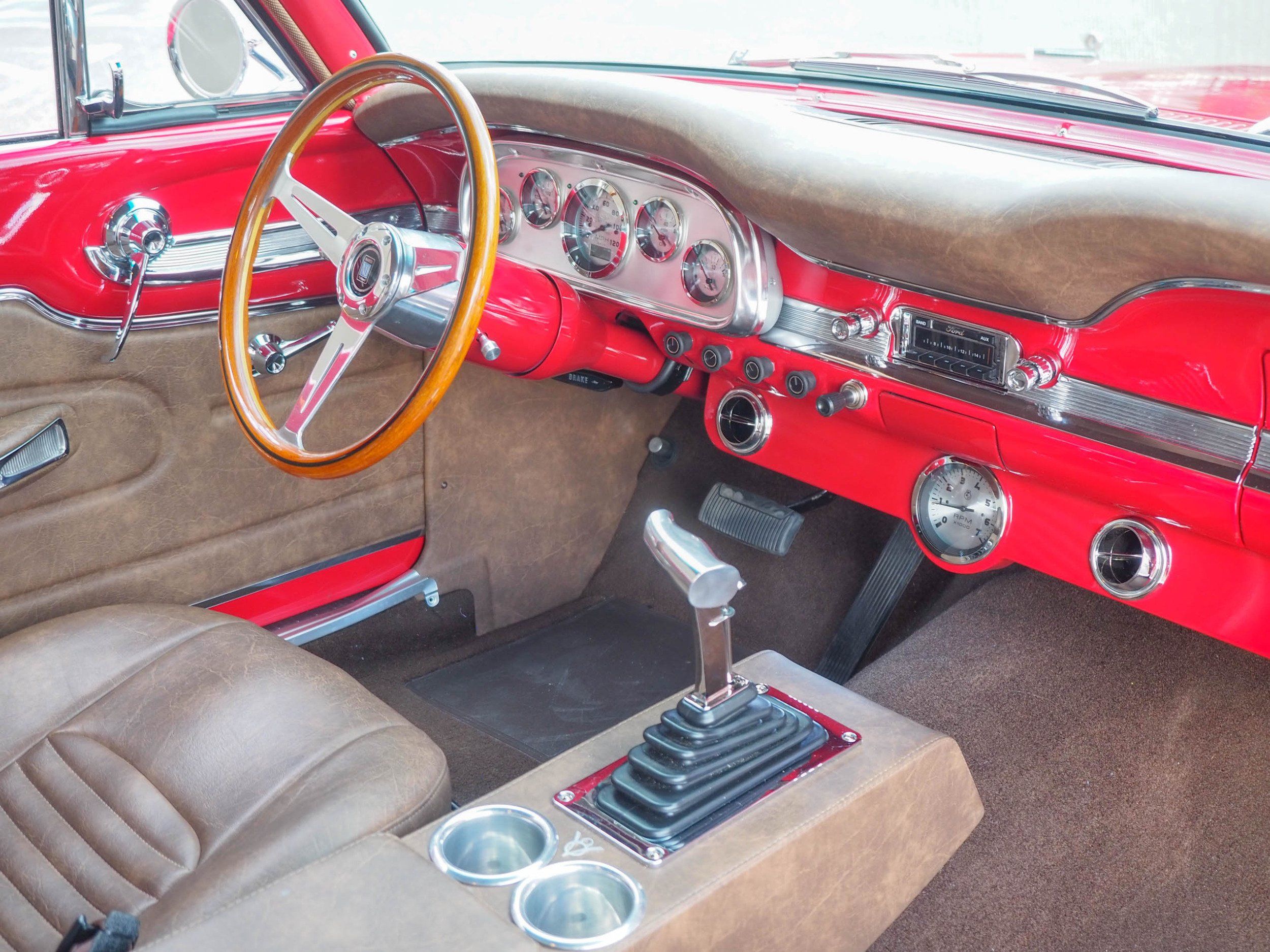 1963 Ford Falcon Red 