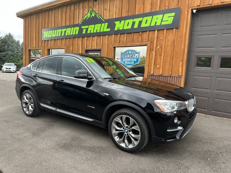 Black 2018 BMW X4 xDrive28i AWD SUV / Crossover All-Wheel Drive 8-Speed Automatic