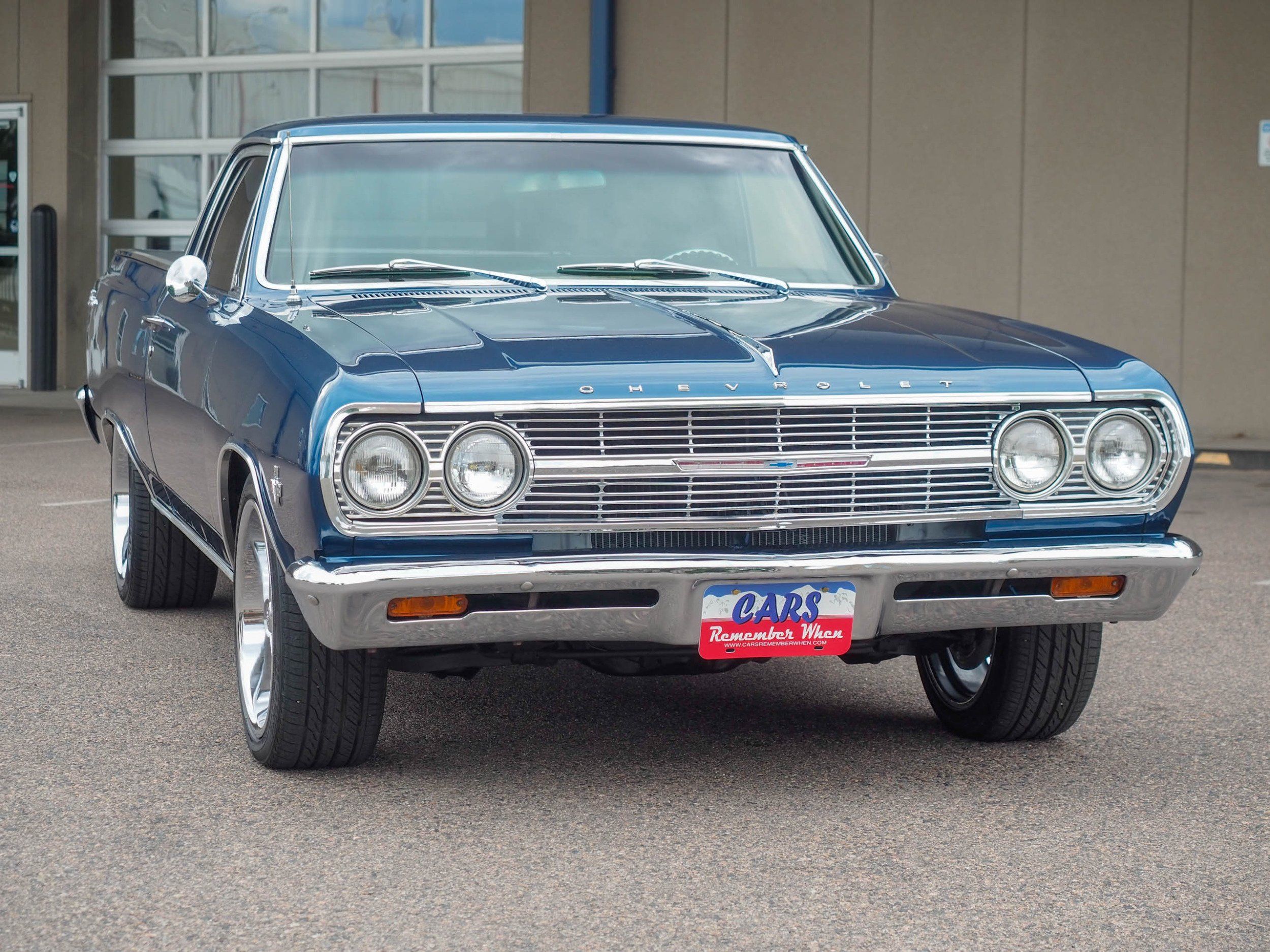 1965 Chevrolet El Camino Blue 