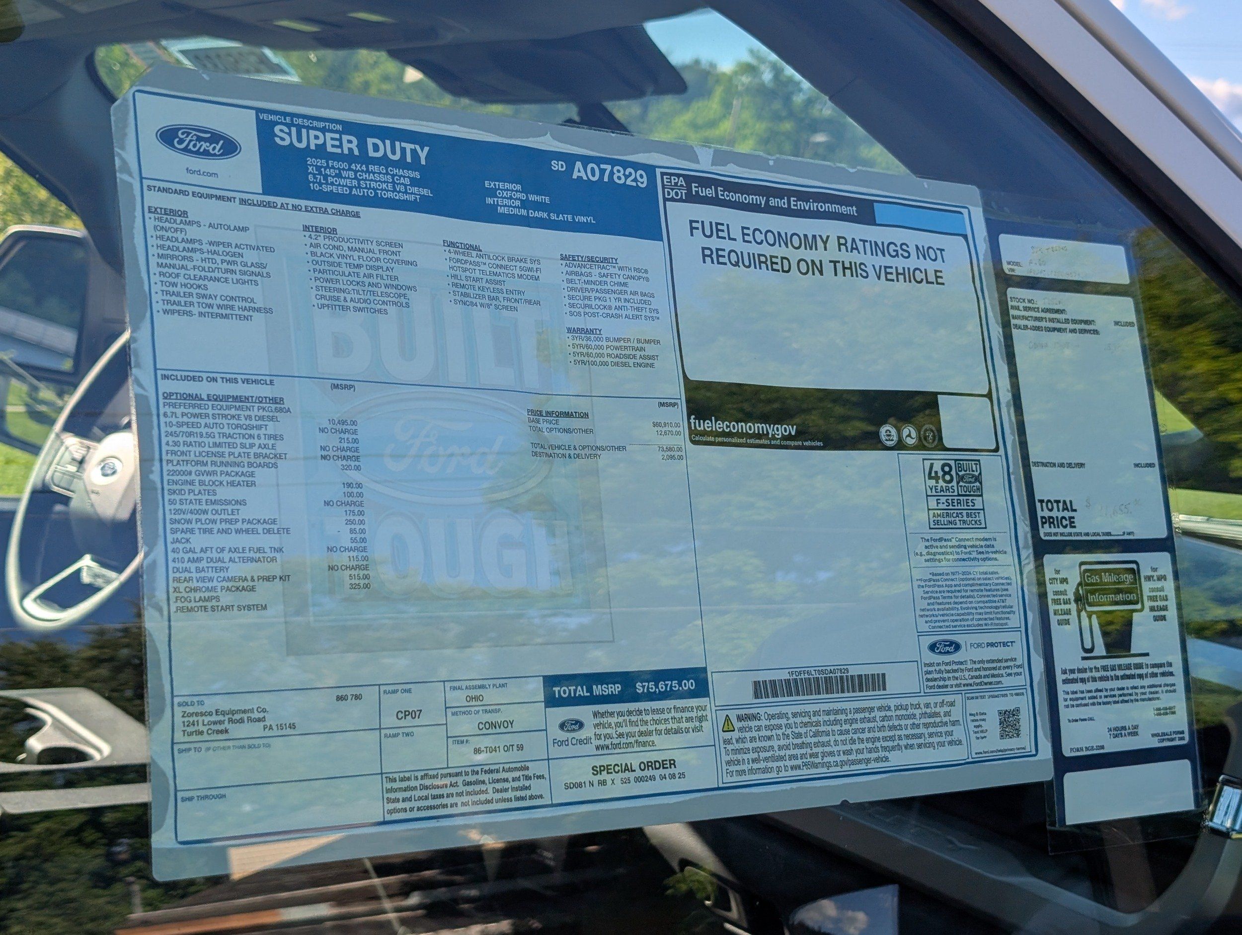 2025 Ford F-600 Super Duty Chassis Cab XL - Photo 19