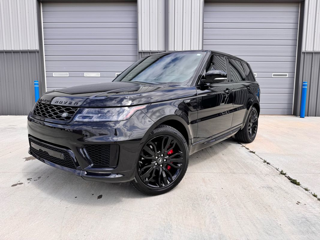 Black 2018 Land Rover Range Rover Sport V8 Autobiography Dynamic 4WD SUV / Crossover All-Wheel Drive 8-Speed Automatic