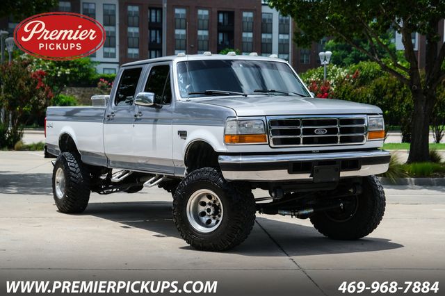 Silver 1997 Ford F-350 Pickup Truck Automatic
