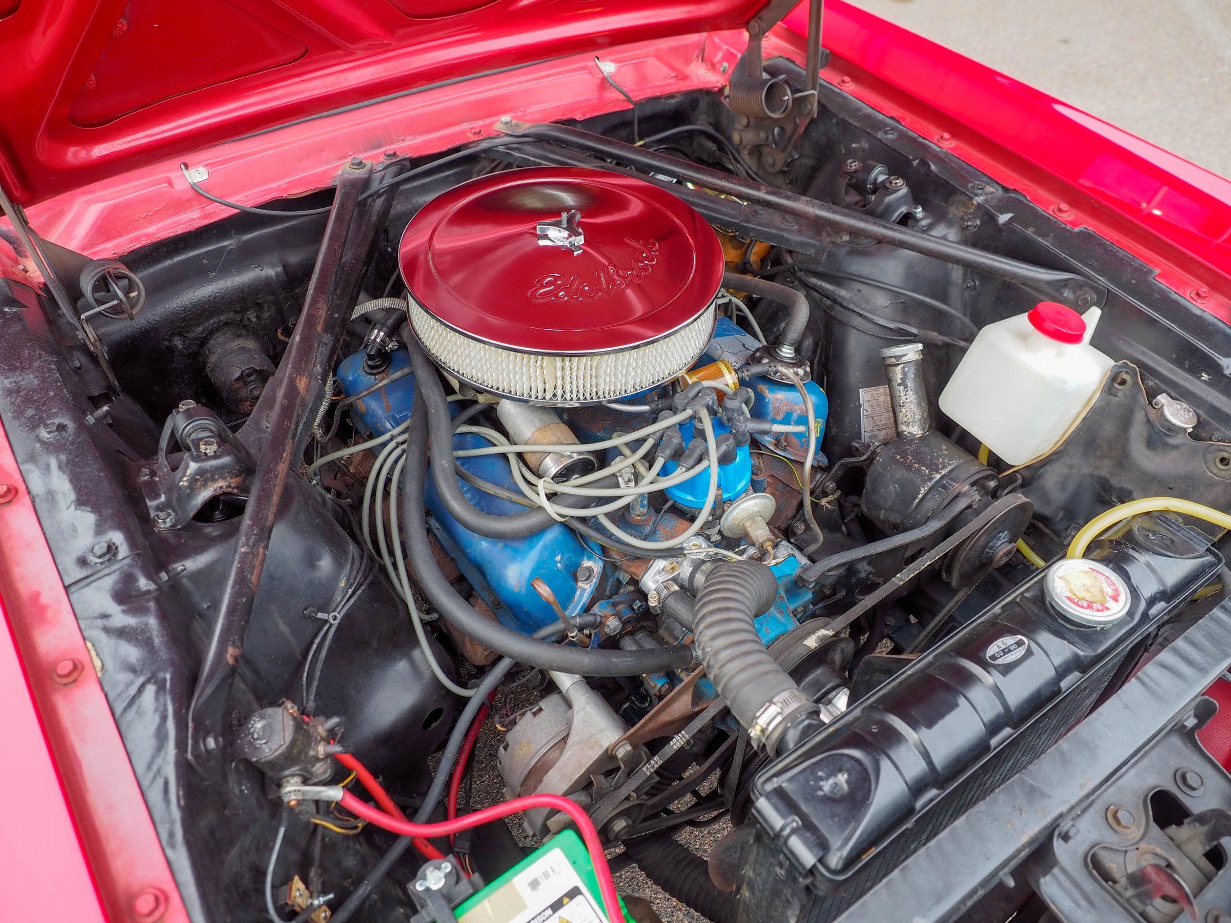 1966 Ford Mustang Red Convertible