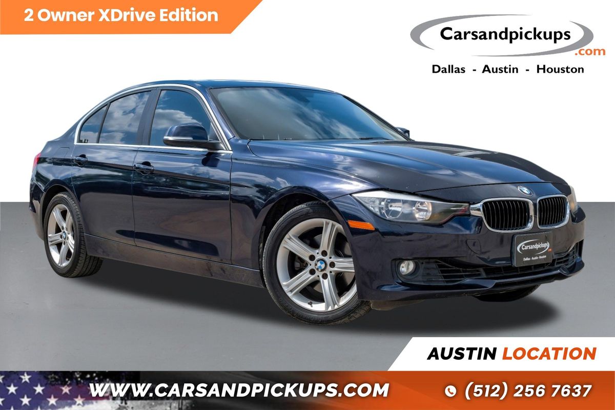 Blue 2015 BMW 3 Series 328i xDrive Sedan AWD Sedan All-Wheel Drive 8-Speed Automatic