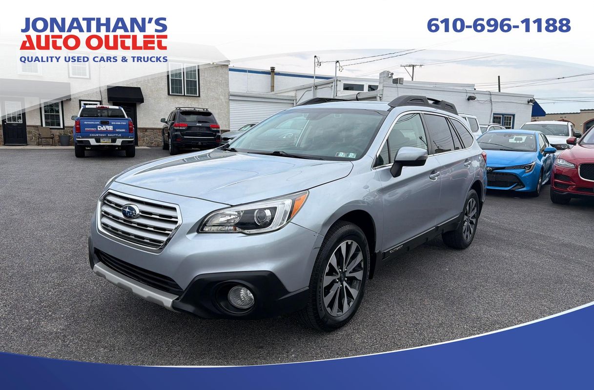 Silver 2017 Subaru Outback Wagon All-Wheel Drive 6-Speed CVT