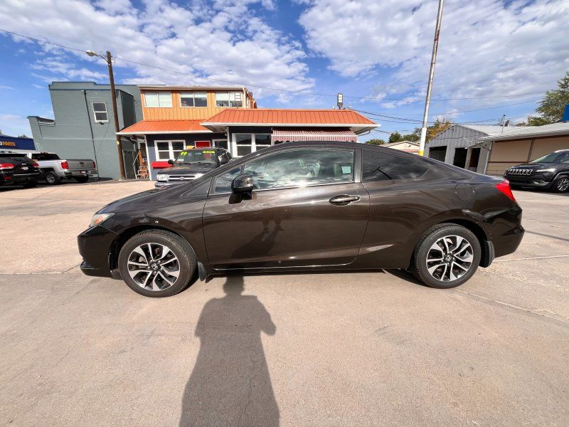 2013 Honda Civic EX-L - Black exterior view 2