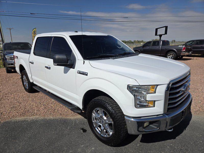 White 2016 Ford F-150 Pickup Truck Four-Wheel Drive 6-Speed Automatic
