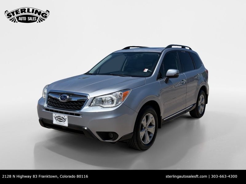 Silver 2016 Subaru Forester 2.5i Touring SUV / Crossover All-Wheel Drive 6-Speed CVT