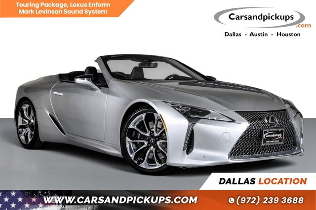 Silver 2021 Lexus LC Convertible Rear-Wheel Drive Automatic