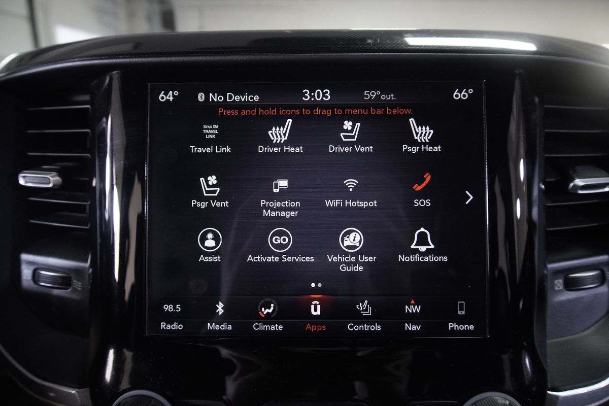 2019 Ram 1500 Laramie Crew Cab 4x4 6'4&quot; Box