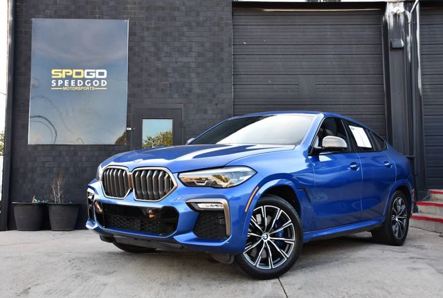 Blue 2020 BMW X6 SUV / Crossover All-Wheel Drive 8-Speed Automatic