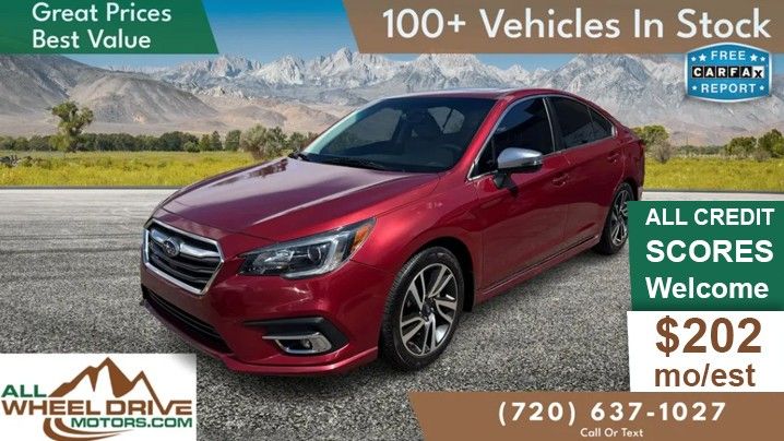 Red 2018 Subaru Legacy 2.5i Sport AWD Sedan All-Wheel Drive 6-Speed CVT