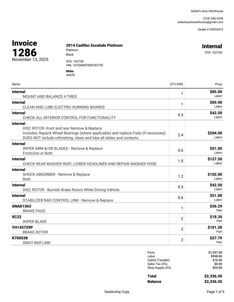 2014 Cadillac Escalade 62