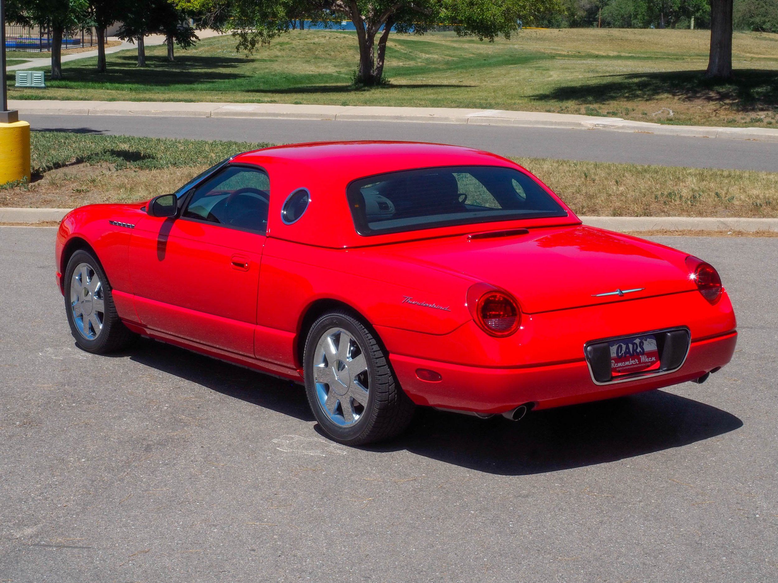 2002 Ford Thunderbird Red Deluxe