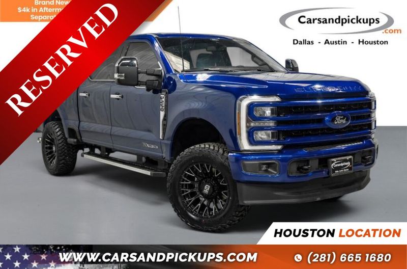 Blue 2026 Ford F-250 Super Duty Pickup Truck Four-Wheel Drive 10-Speed Automatic