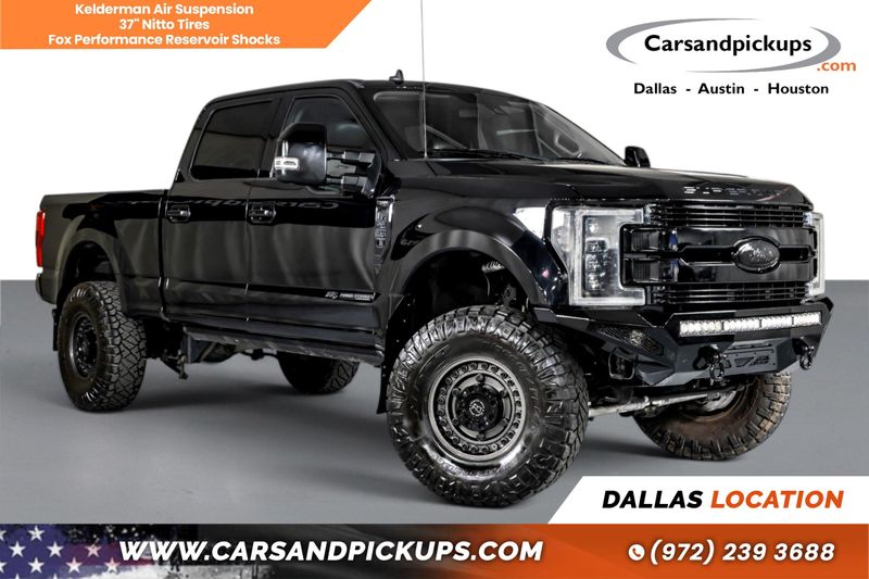 Black 2019 Ford F-250 Super Duty Pickup Truck Four-Wheel Drive 6-Speed Automatic