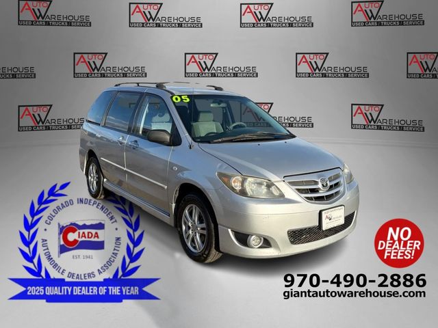 Silver 2005 Mazda MPV LX Minivan Front-Wheel Drive 5-Speed Automatic