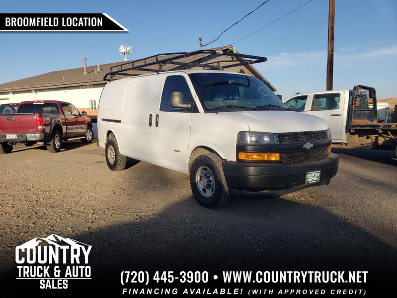 2018 chevrolet cheap cargo van