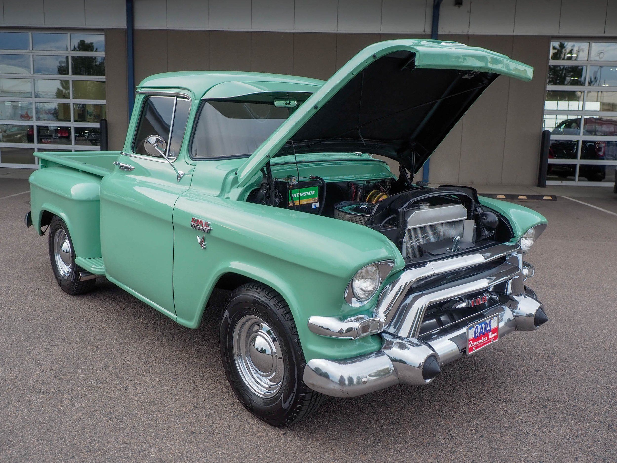 1955 GMC Pickup Green 2nd Series