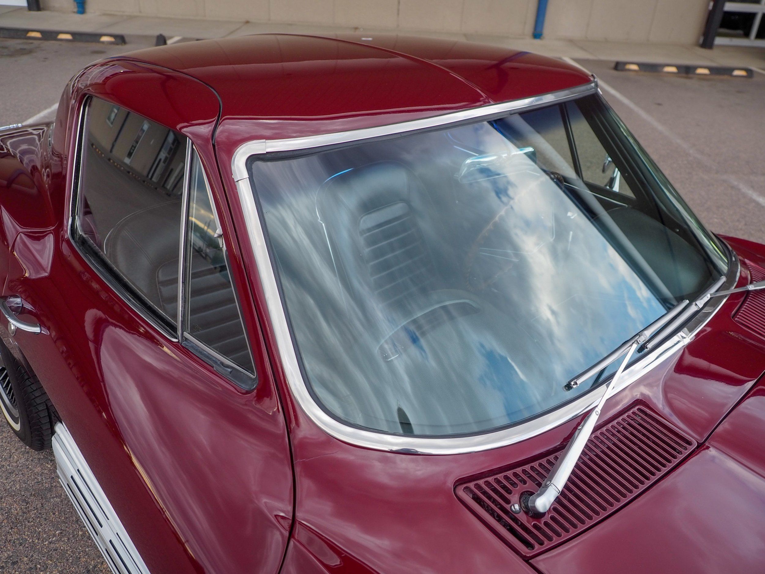 1966 Chevrolet Corvette Maroon Coupe