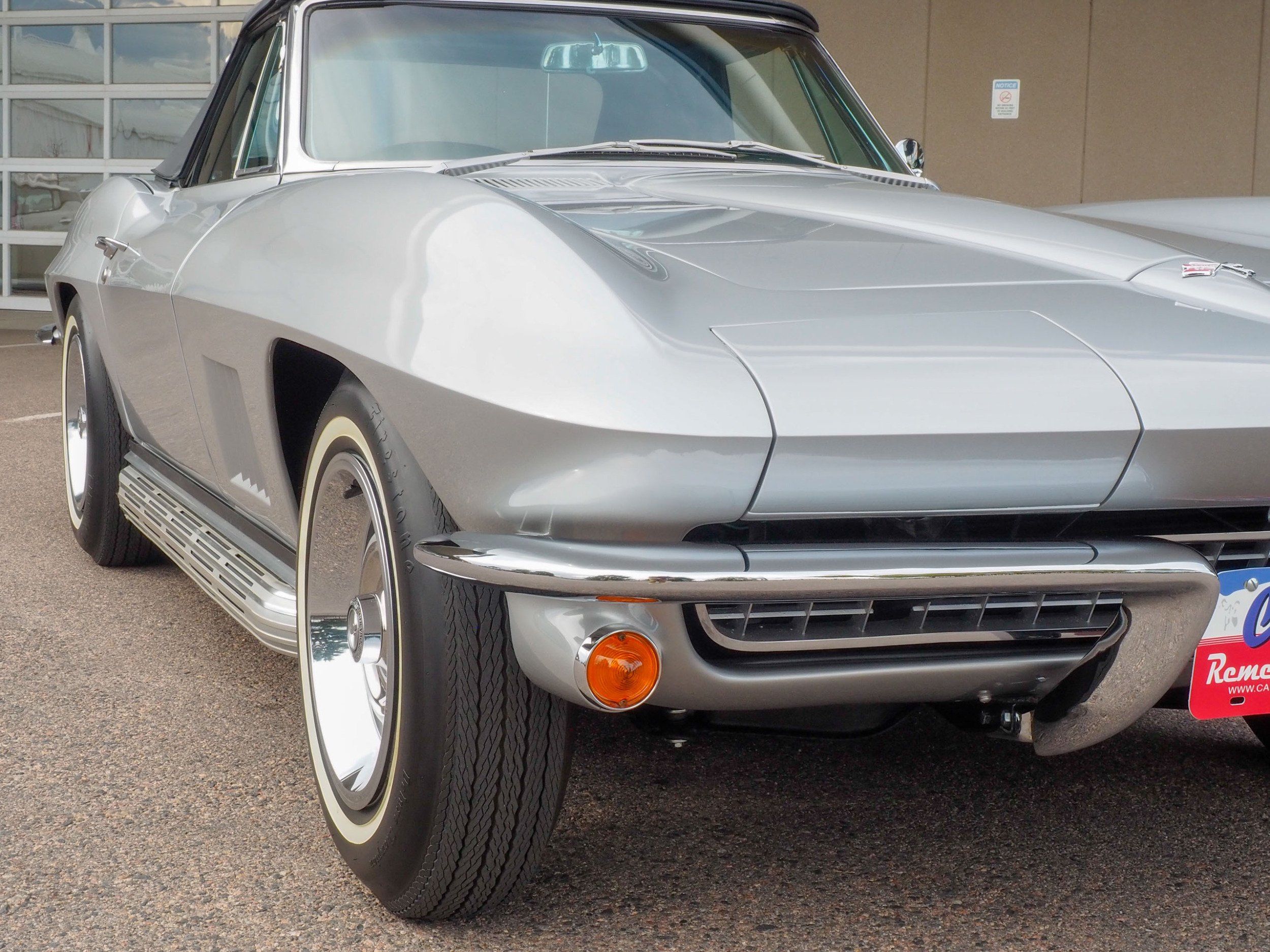 1967 Chevrolet Corvette Silver Convertible