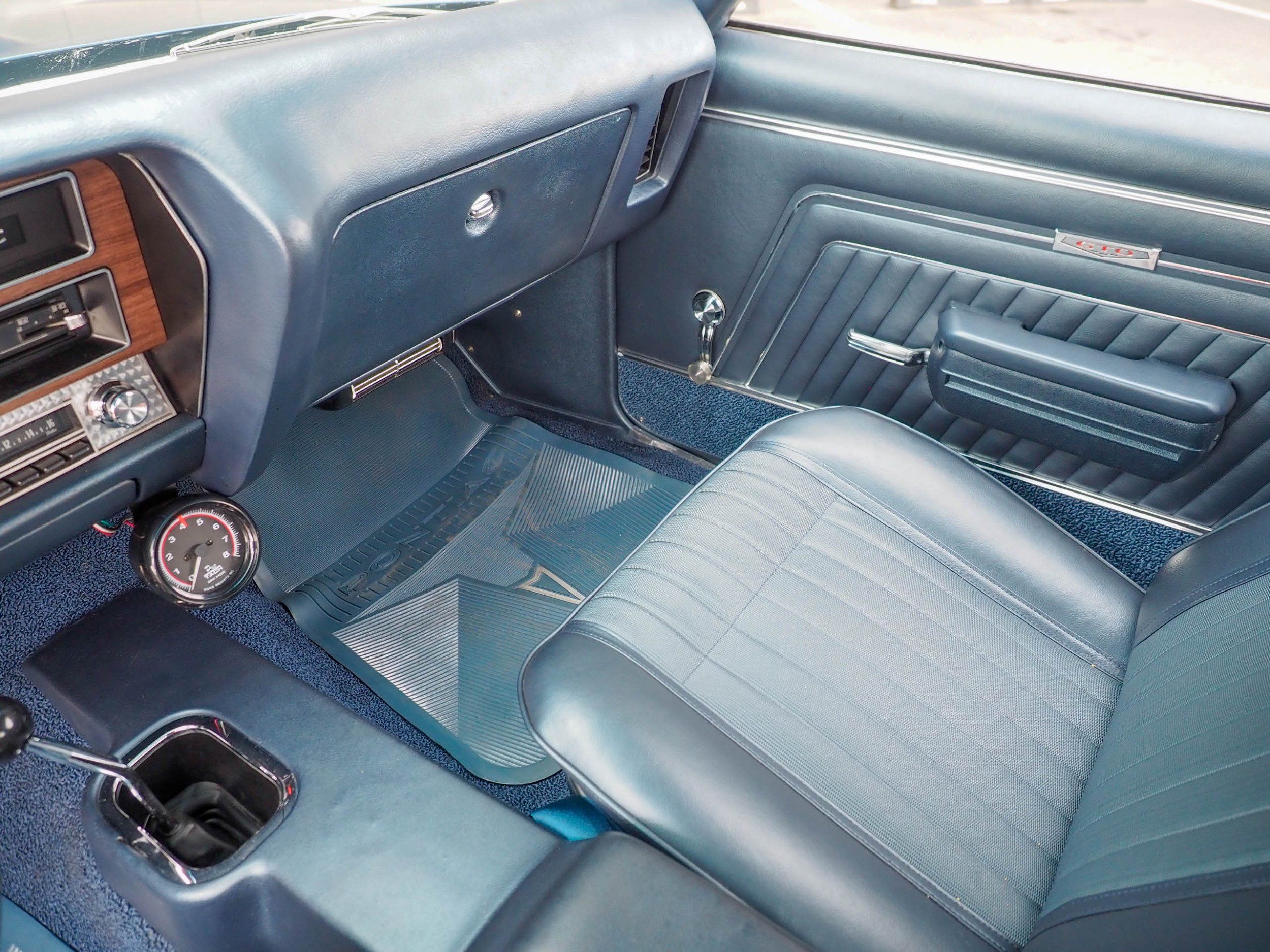 1970 Pontiac GTO Blue 