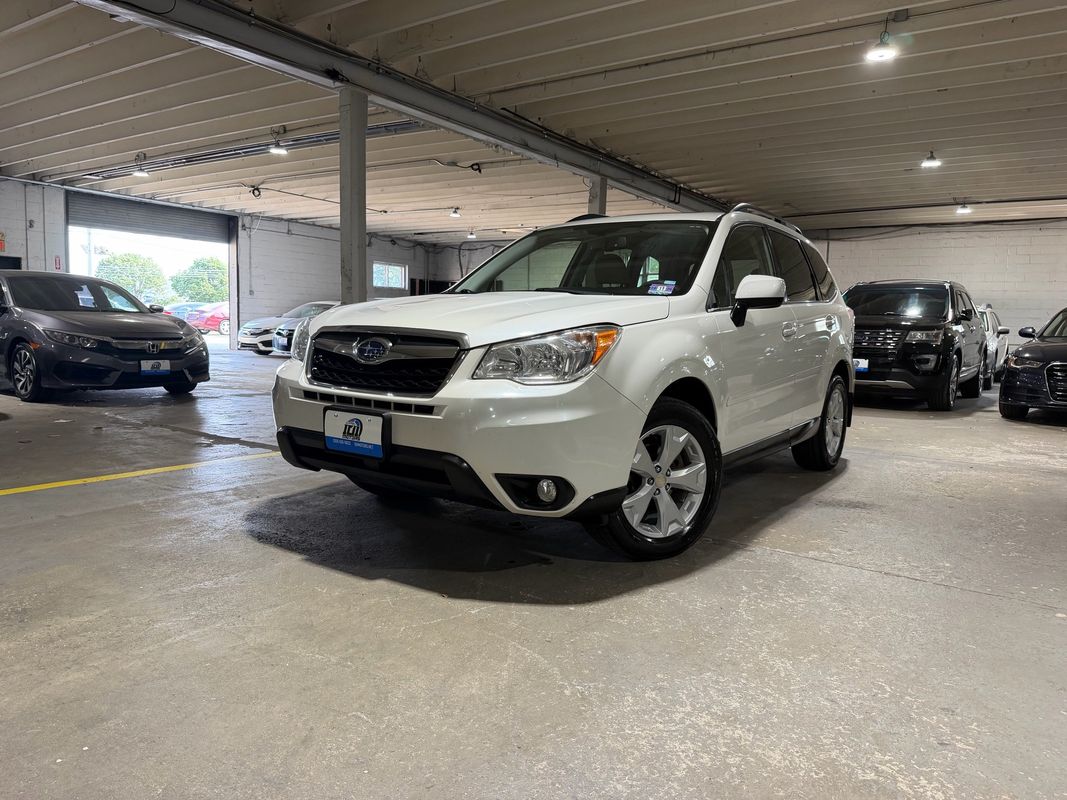 White 2016 Subaru Forester SUV / Crossover All-Wheel Drive 6-Speed CVT