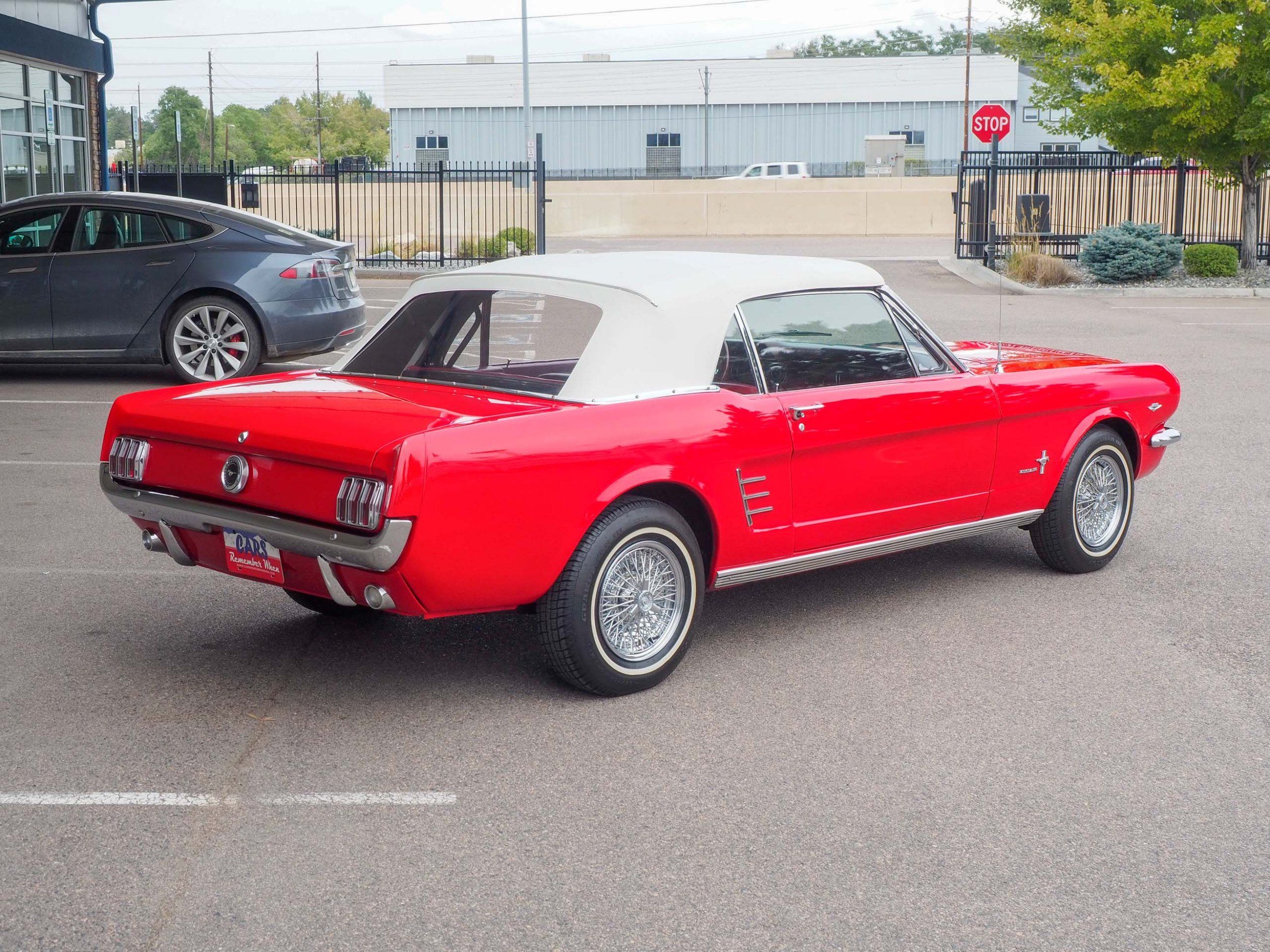 1966 Ford Mustang Red Convertible