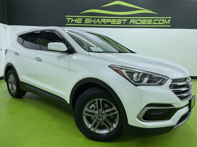 White 2017 Hyundai Santa Fe Sport 2.4L AWD SUV / Crossover All-Wheel Drive Automatic