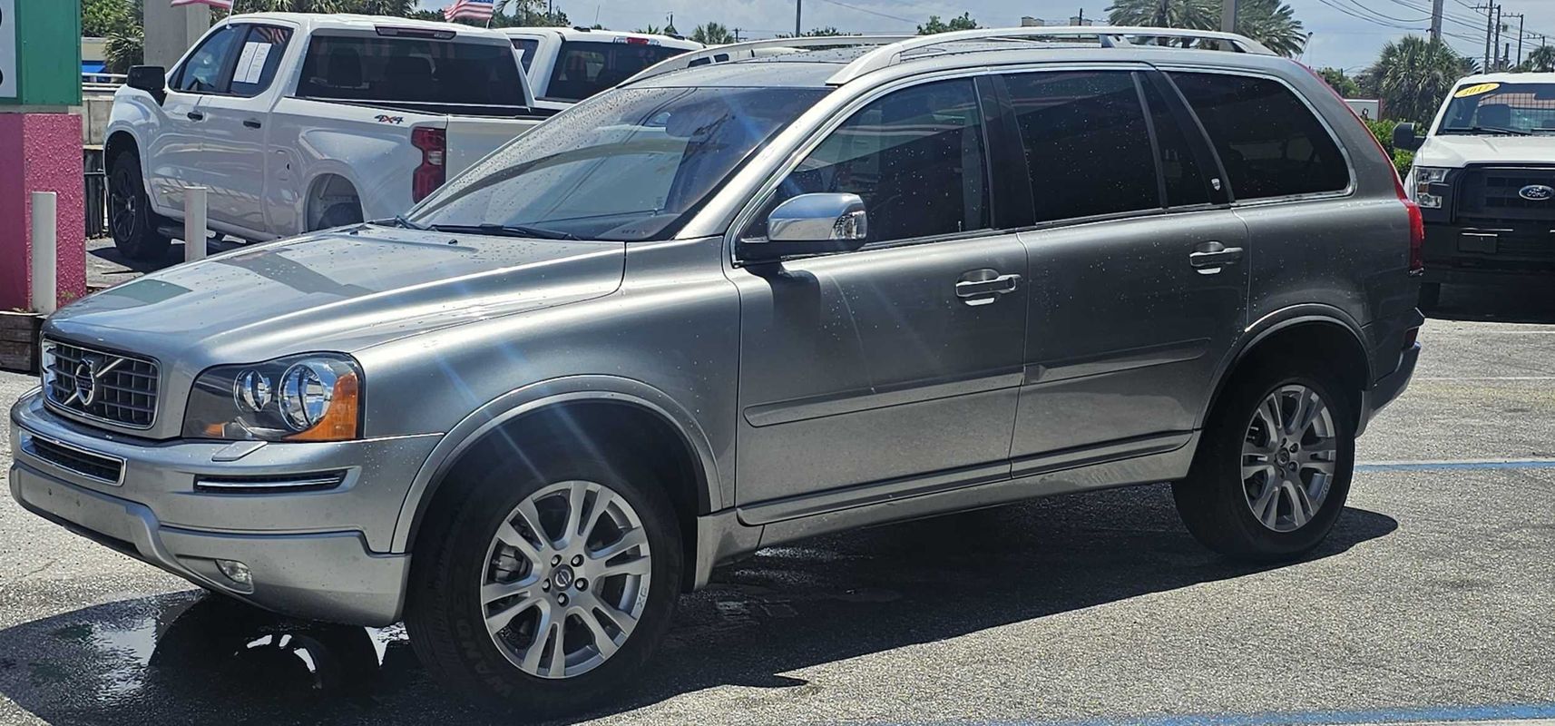 Silver 2014 Volvo XC90 3.2 AWD SUV / Crossover All-Wheel Drive 6-Speed Automatic
