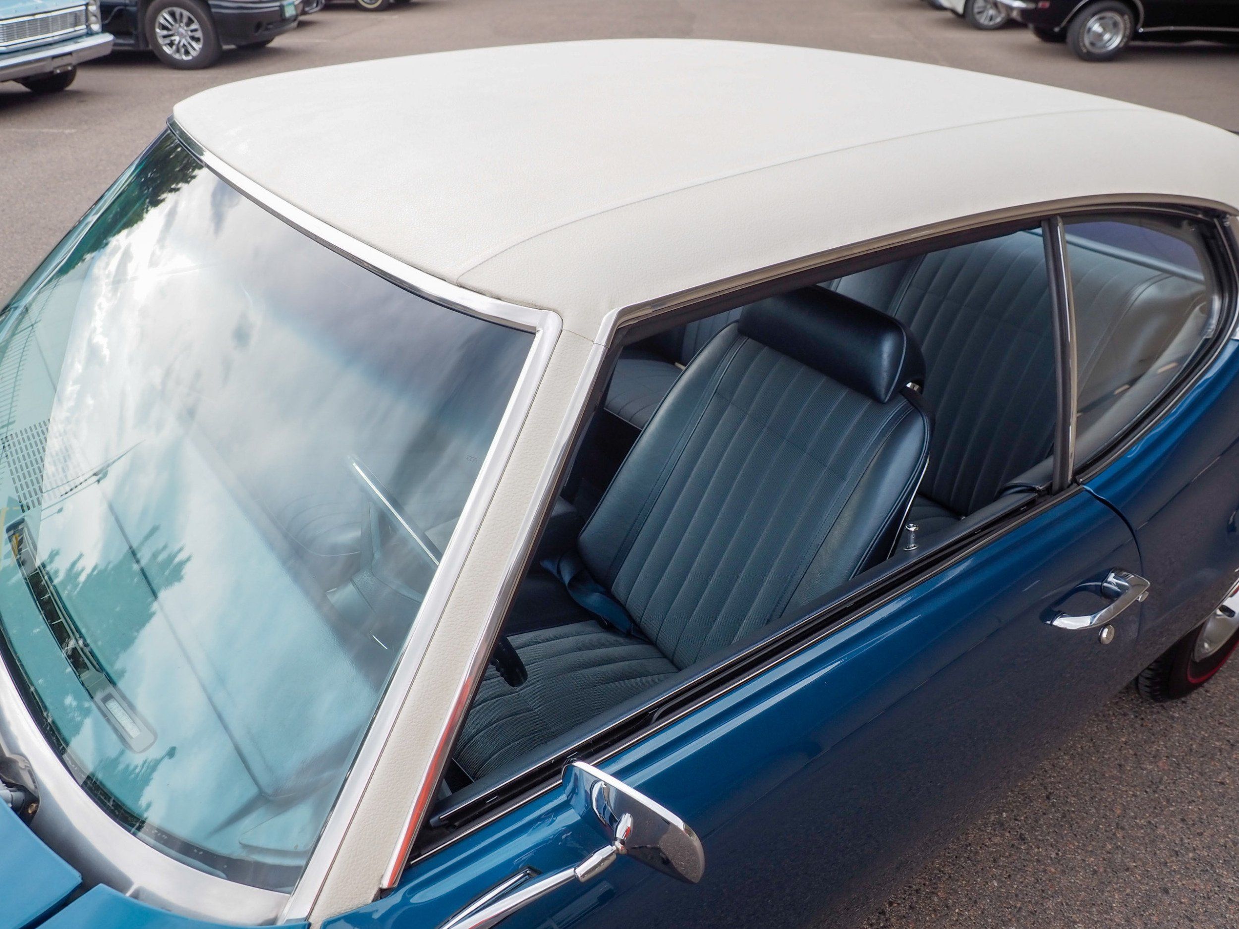 1970 Pontiac GTO Blue 