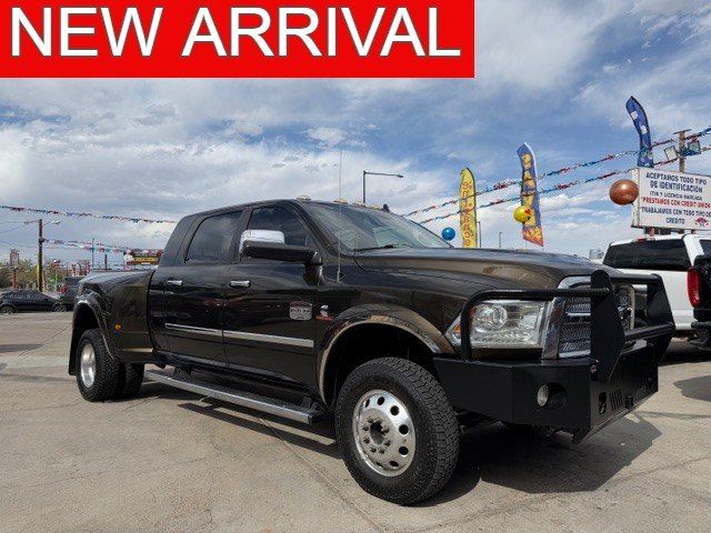 2014 RAM 3500 Laramie Longhorn Mega Cab DRW 4WD