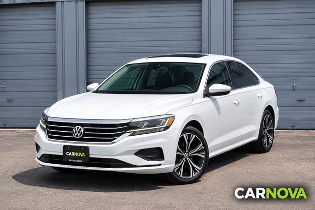 White 2020 Volkswagen Passat Sedan Front-Wheel Drive 6-Speed Automatic