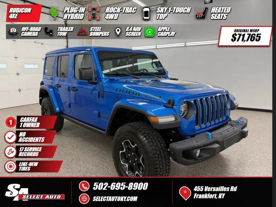 2022 Jeep Wrangler 4xe Rubicon