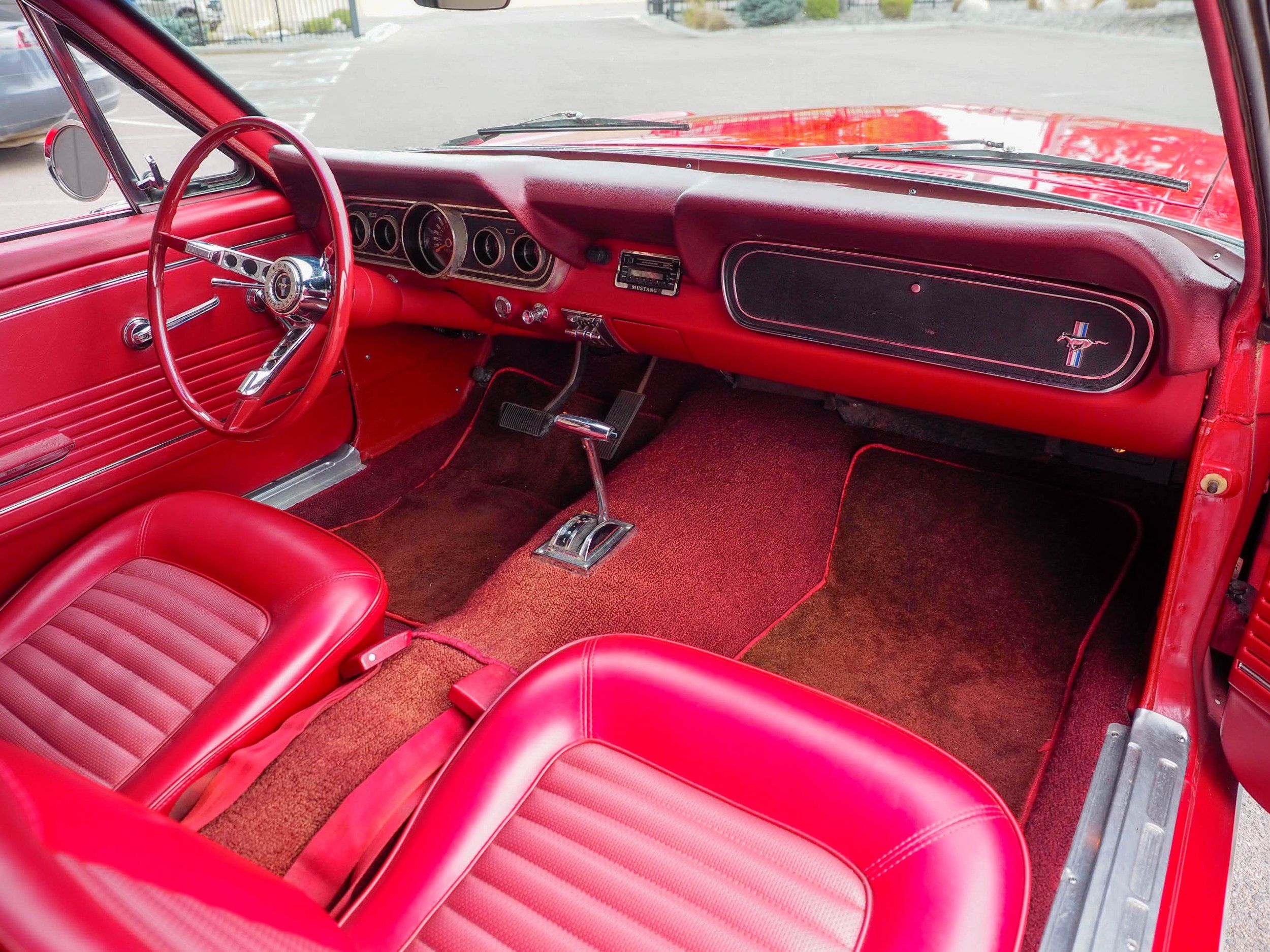 1966 Ford Mustang Red Convertible