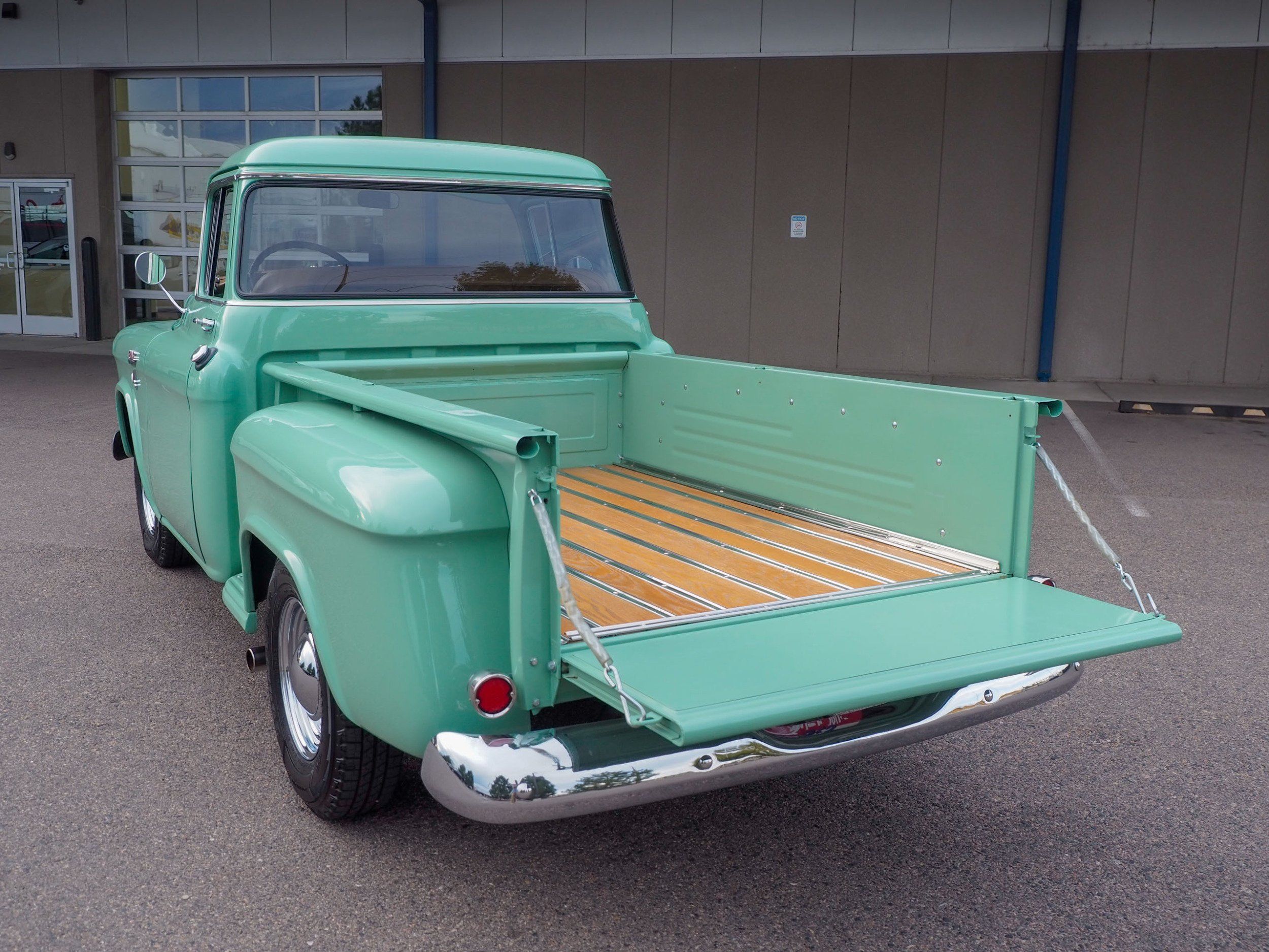 1955 GMC Pickup Green 2nd Series