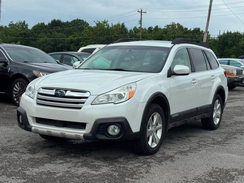 Silver 2013 Subaru Outback Wagon All-Wheel Drive 6-Speed CVT